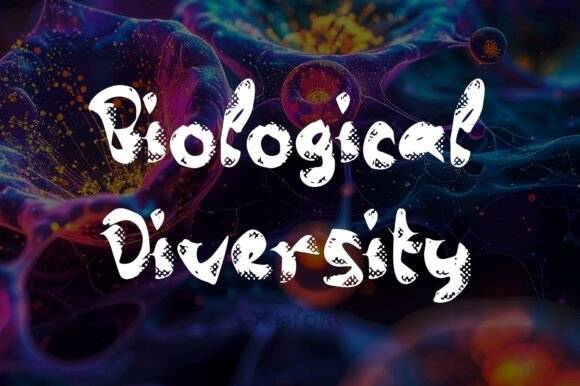 Biological Diversity: A Raw Brush Font for Branding