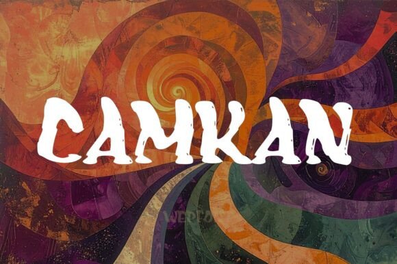 Camkan: A Vibrant Display Font for Youthful Branding
