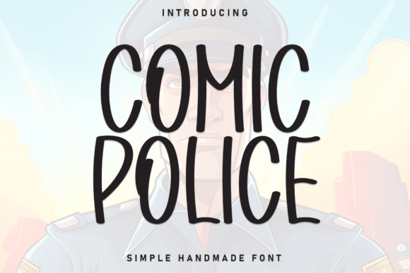 Comic Police: A Hand-Sculpted Display Font for Editors