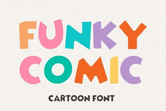 Funky Comic: A Whimsical Display Font for Small Business Branding