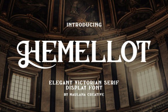 Hemellot: A Victorian Display Font for Makers