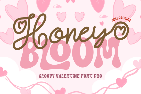 Honey Bloom: A Groovy Display Font for Modern Brands