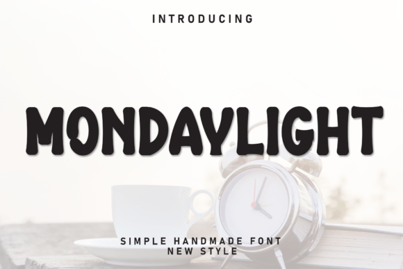 Mondaylight Display Font for Bold Campaigns