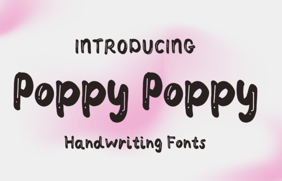 Poppy Poppy Font: Sweet Handwritten Style for Brands