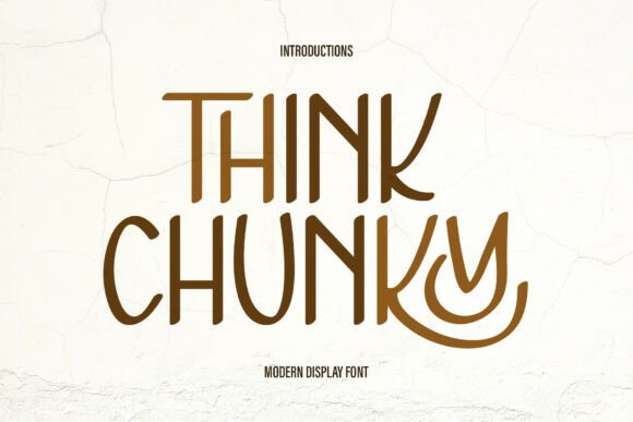 Think Chunky: The Bold Display Font for Scroll-Stopping Content