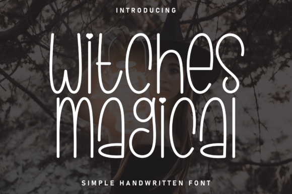 Witches Magical: A Playful Display Font for Social Campaigns